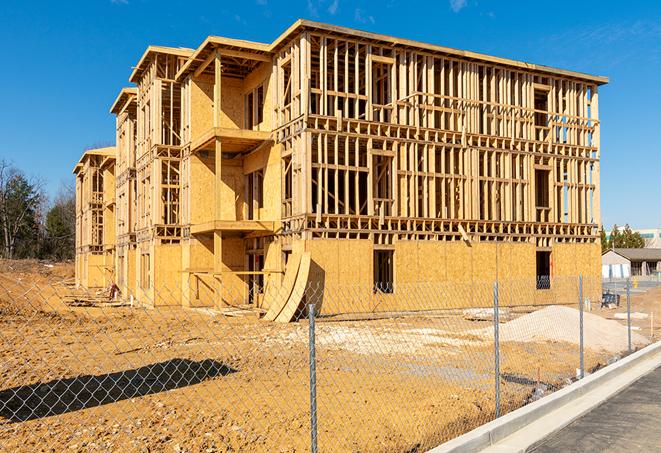 a long-lasting temporary fence helping to keep construction zones safe in Anza CA